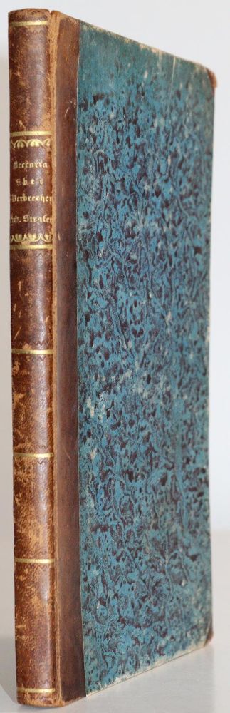 Große Abbildung Nr.2: 142-607 Beccaria,C.: (Jus der Bibliothek v. Prof. Thomas Würtenberger, Juridica und Kriminologie)