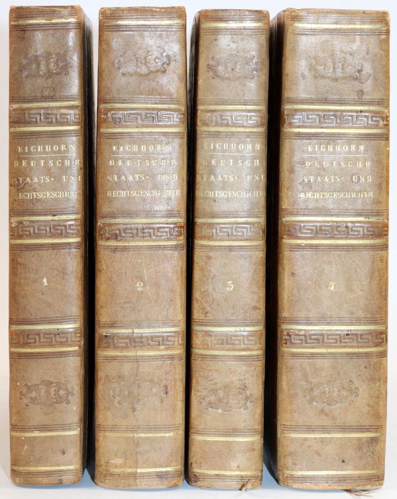 Große Abbildung Nr.2: 142-622 Eichhorn,K.F.: (Jus der Bibliothek v. Prof. Thomas Würtenberger, Juridica und Kriminologie)