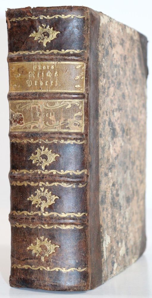 Große Abbildung Nr.2: 142-628 Estor,J.G.: (Jus der Bibliothek v. Prof. Thomas Würtenberger, Juridica und Kriminologie)