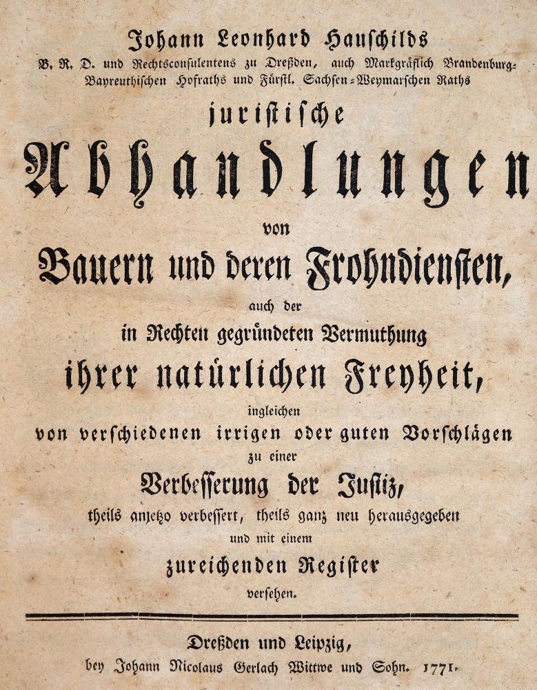 Große Abbildung Nr.1: 142-636 Hauschild,J.L.: (Jus der Bibliothek v. Prof. Thomas Würtenberger, Juridica und Kriminologie)