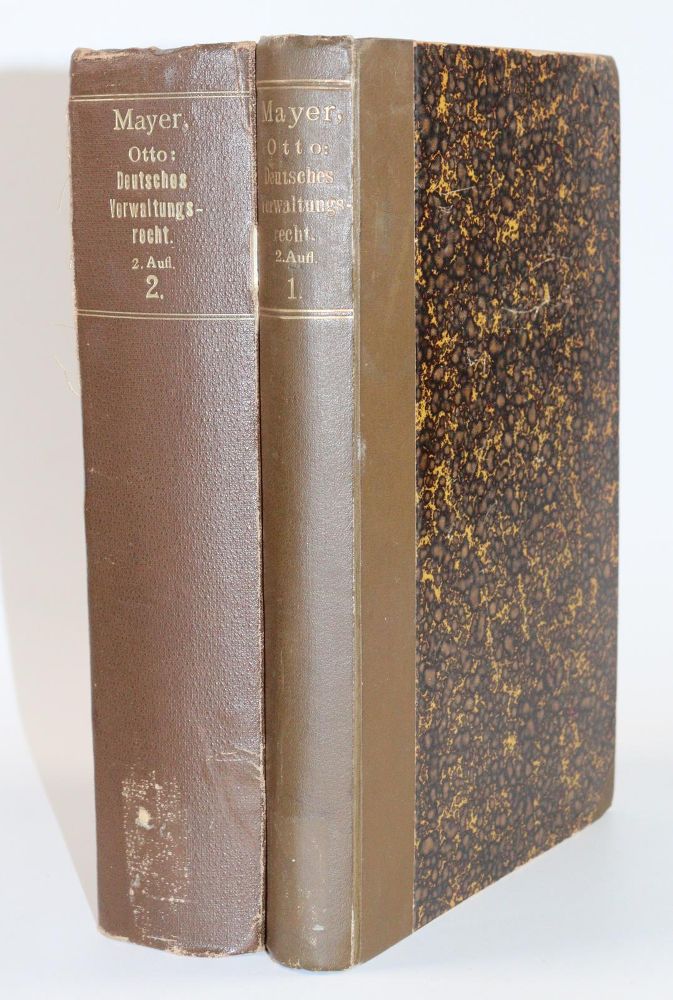 Große Abbildung Nr.2: 142-649 Mayer,O.: (Jus der Bibliothek v. Prof. Thomas Würtenberger, Juridica und Kriminologie)