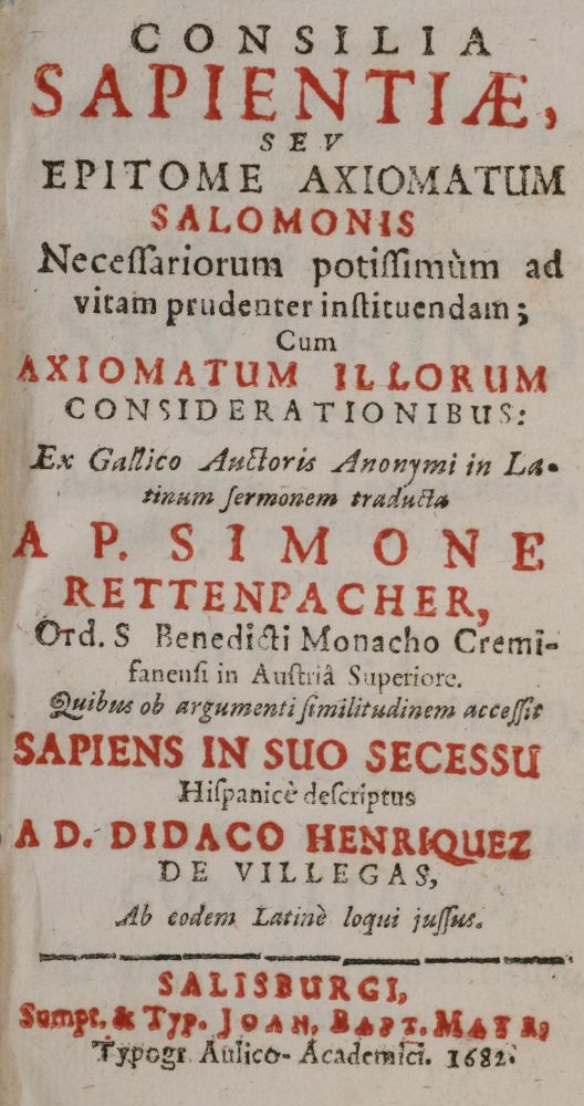 Große Abbildung Nr.1: 142-65 (Boutauld,M).: (Alte Drucke, Handschriften und Theologie)