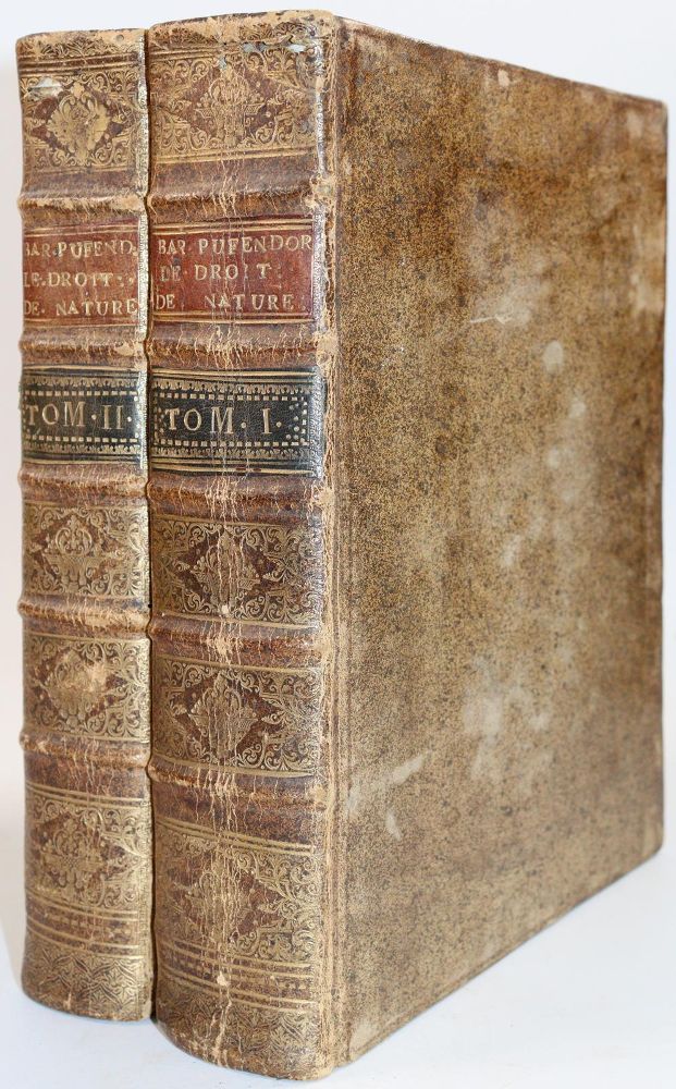 Große Abbildung Nr.3: 142-655 Pufendorf,S.: (Jus der Bibliothek v. Prof. Thomas Würtenberger, Juridica und Kriminologie)