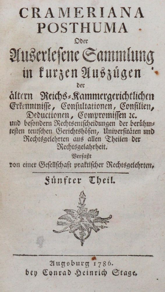 Große Abbildung Nr.1: 142-658 (Sartori,J.v.).: (Jus der Bibliothek v. Prof. Thomas Würtenberger, Juridica und Kriminologie)