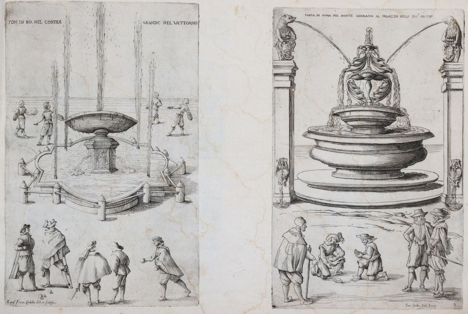 Große Abbildung Nr.3: 142-66 (Maggi,J.).: (Brunnen, Rom)