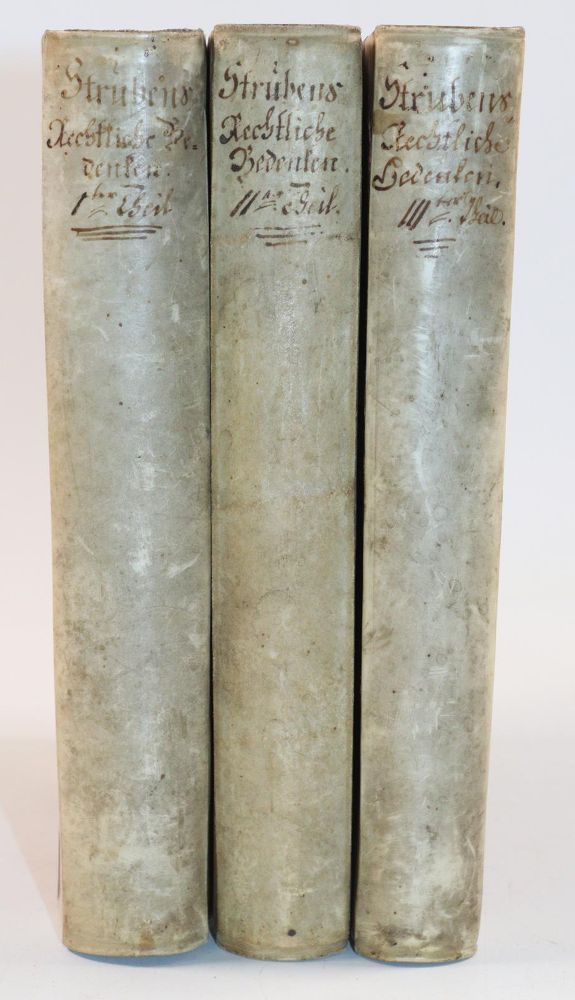 Große Abbildung Nr.2: 142-662 Strube,D.G.: (Jus der Bibliothek v. Prof. Thomas Würtenberger, Juridica und Kriminologie)