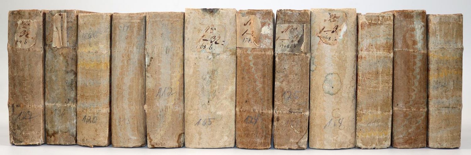 Große Abbildung Nr.2: 142-681 Mercure historique et politique,: (Jus der Bibliothek v. Prof. Thomas Würtenberger)