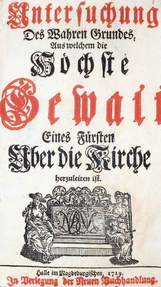 Große Abbildung Nr.1: 142-69 (Buddeus,C.F.).: (Alte Drucke, Handschriften und Theologie)