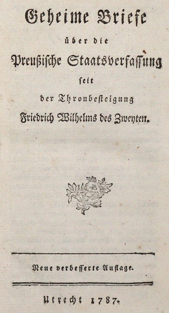 Große Abbildung Nr.1: 142-701 (Borcke,H.A.v.).: (Jus der Bibliothek v. Prof. Thomas Würtenberger, Politik und Staatswissenschaften)