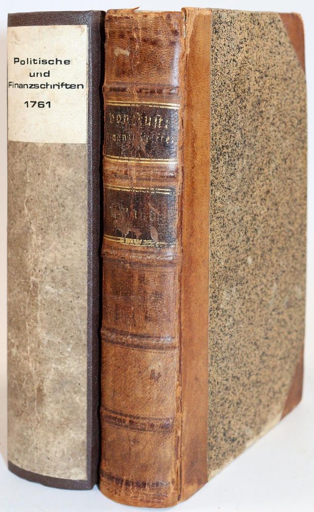 Große Abbildung Nr.2: 142-710 Justi,J.H.G.v.: (Jus der Bibliothek v. Prof. Thomas Würtenberger, Politik und Staatswissenschaften)