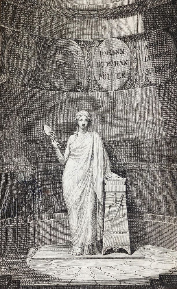 Große Abbildung Nr.2: 142-724 Pütter,J.S.: (Jus der Bibliothek v. Prof. Thomas Würtenberger, Politik und Staatswissenschaften)
