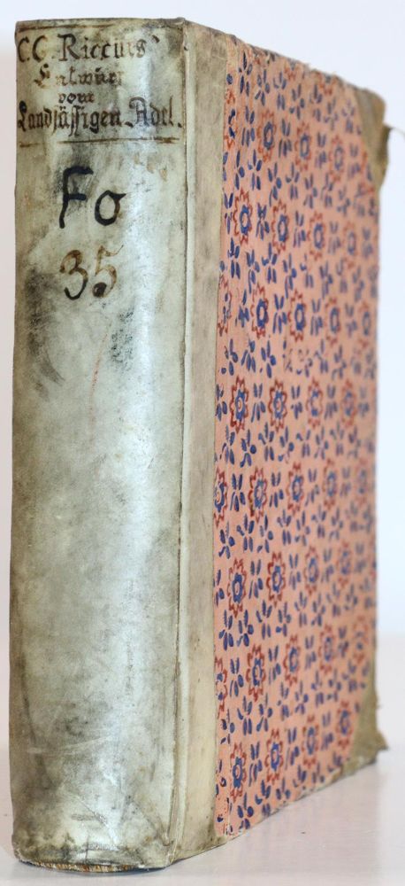 Große Abbildung Nr.2: 142-742 Riccius,C.G.: (Jus der Bibliothek v. Prof. Thomas Würtenberger)