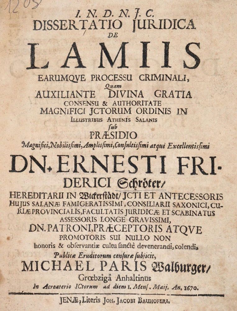 Große Abbildung Nr.1: 142-746 Schröter,E.F.: (Jus der Bibliothek v. Prof. Thomas Würtenberger)