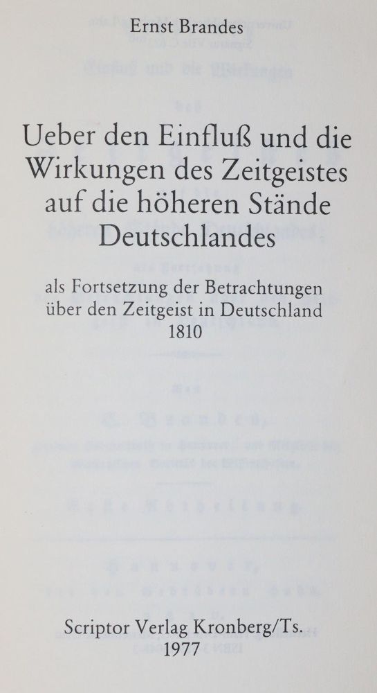 Große Abbildung Nr.2: 142-748 Scriptor Reprints.: (Jus der Bibliothek v. Prof. Thomas Würtenberger)