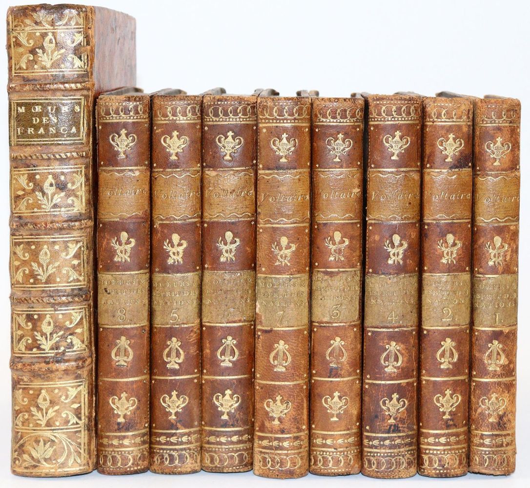 Große Abbildung Nr.2: 142-756 Voltaire,F.M.A.de.: (Jus der Bibliothek v. Prof. Thomas Würtenberger)