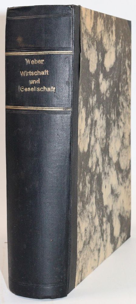 Große Abbildung Nr.2: 142-761 Weber,M.: (Jus der Bibliothek v. Prof. Thomas Würtenberger, Wirtschaft)