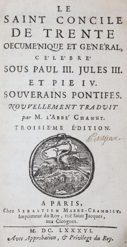 Große Abbildung Nr.1: 142-77 Chanut,(P.M.).: (Alte Drucke, Handschriften und Theologie)