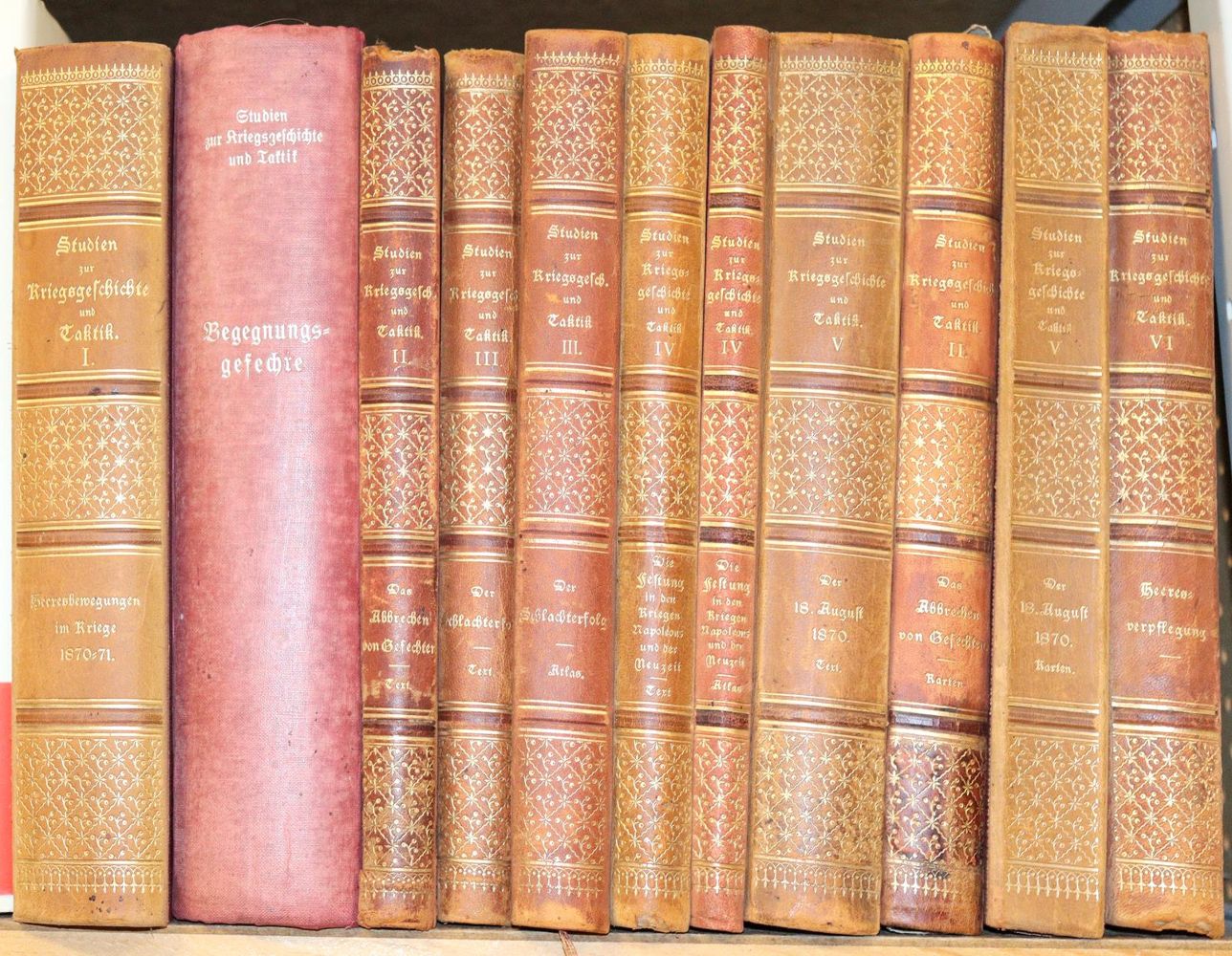 Große Abbildung Nr.4: 142-828 Studien zur Kriegsgeschichte und Taktik.: (Militaria)