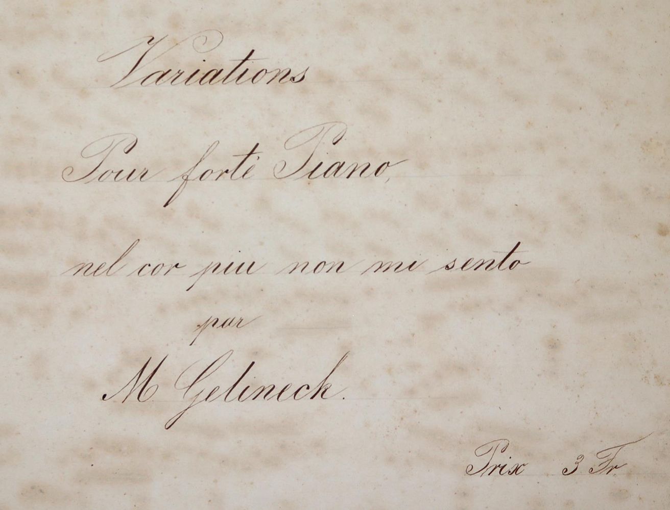 Große Abbildung Nr.1: 142-860 Sammelband: (Musik, Handschriften)