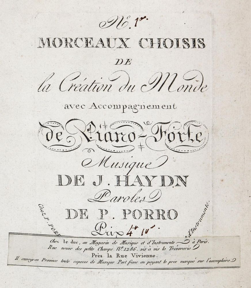 Große Abbildung Nr.1: 142-863 Haydn,J.: (Musik)