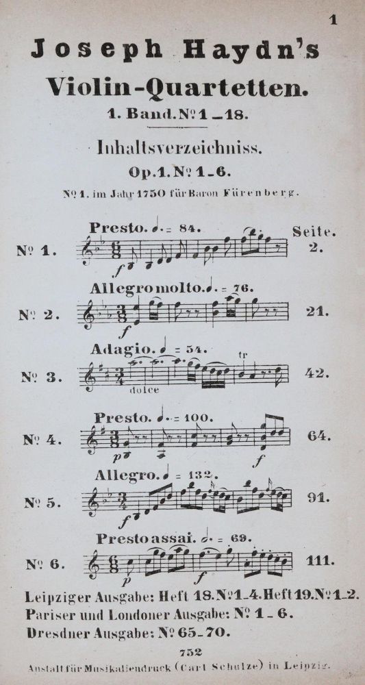 Große Abbildung Nr.2: 142-864 Haydn,J.: (Musik)