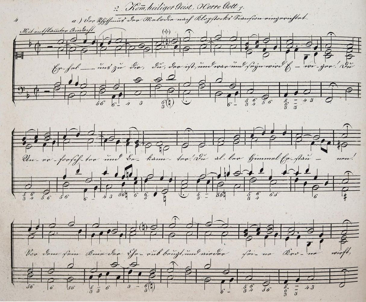 Große Abbildung Nr.2: 142-867 (Knecht,J.H.).: (Musik)