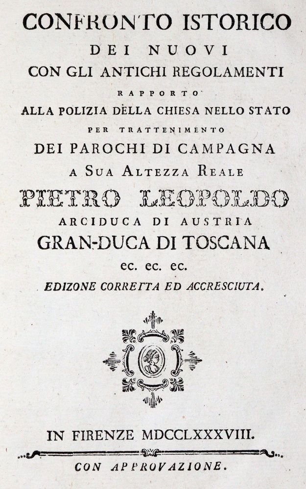 Große Abbildung Nr.1: 142-88 Confronto Istorico: (Alte Drucke, Handschriften und Theologie)