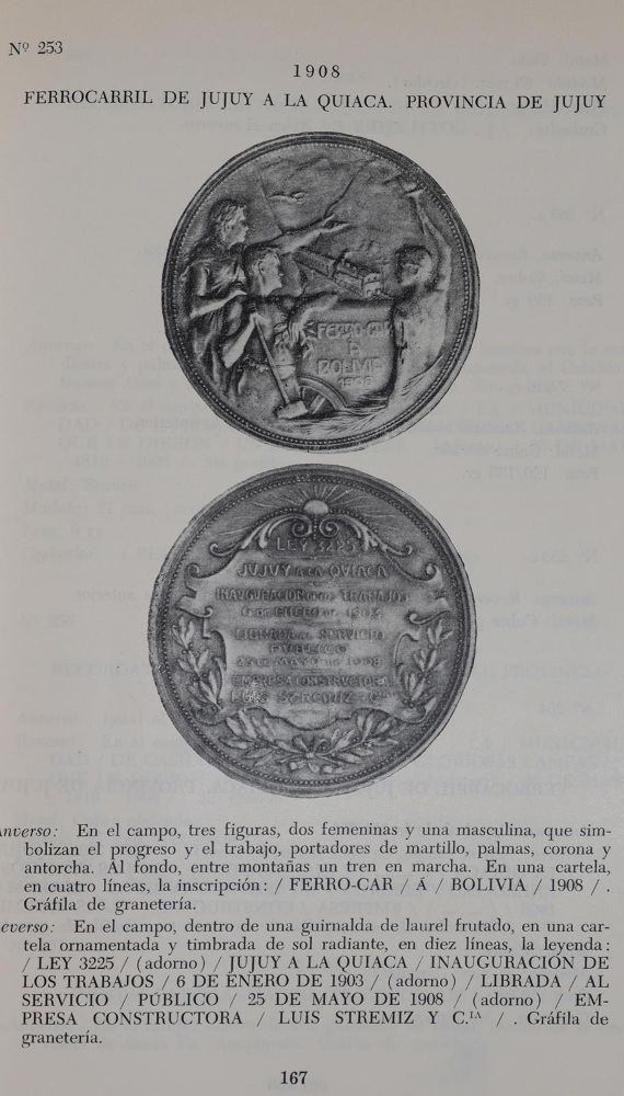 Große Abbildung Nr.2: 142-898 Argentinien.: (Numismatik u. Siegelkunde, Medaillen)