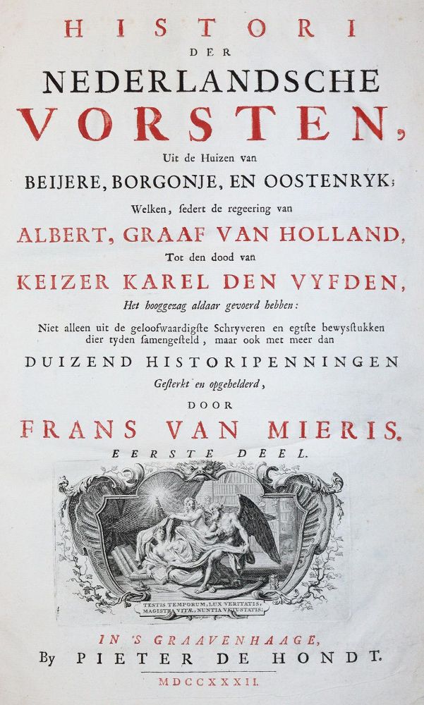 Große Abbildung Nr.2: 142-899 Mieris,F.v.: (Numismatik u. Siegelkunde, Benelux)