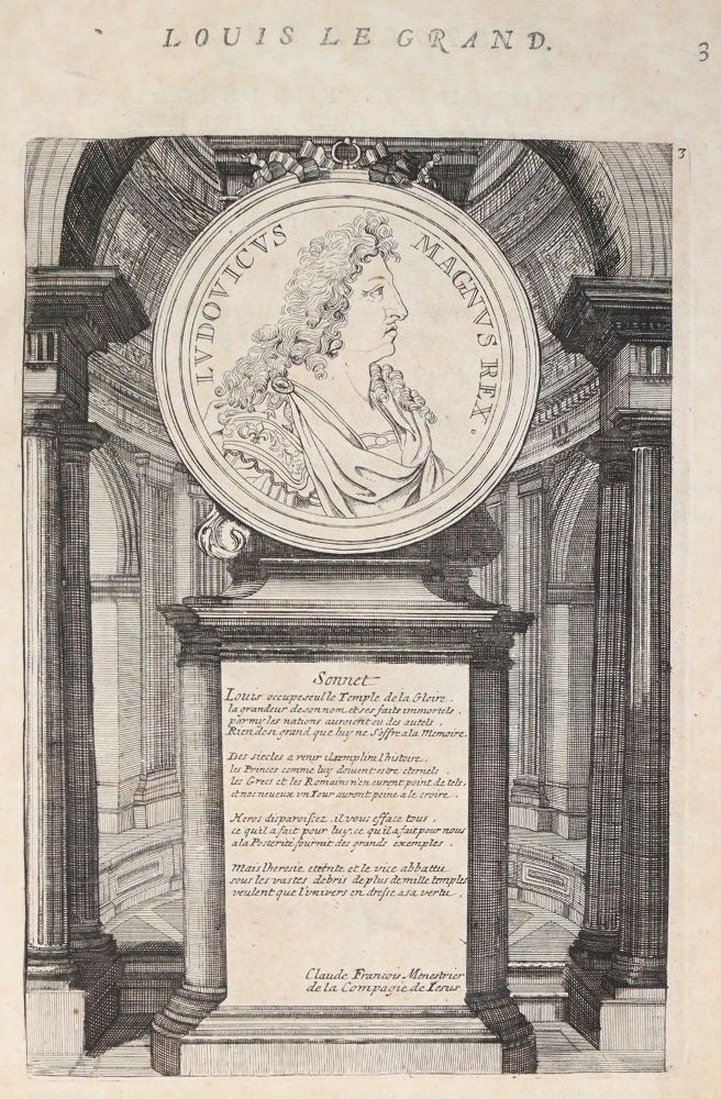 Große Abbildung Nr.4: 142-907 Menestrier,C.F.: (Numismatik u. Siegelkunde)