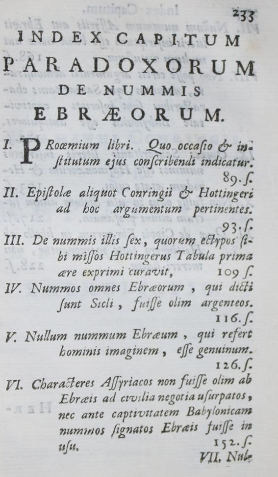 Große Abbildung Nr.1: 142-91 Crenius,T. (d.i. T.I.Crusius).: (Alte Drucke, Handschriften und Theologie)
