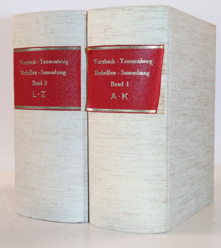 Große Abbildung Nr.2: 142-911 Wurzbach-Tannenberg,W.R.v.: (Numismatik u. Siegelkunde, Medaillen)