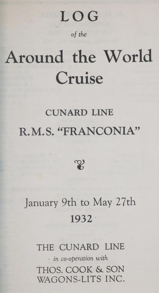 Große Abbildung Nr.1: 142-928 Cunard Line.: (Seewesen)