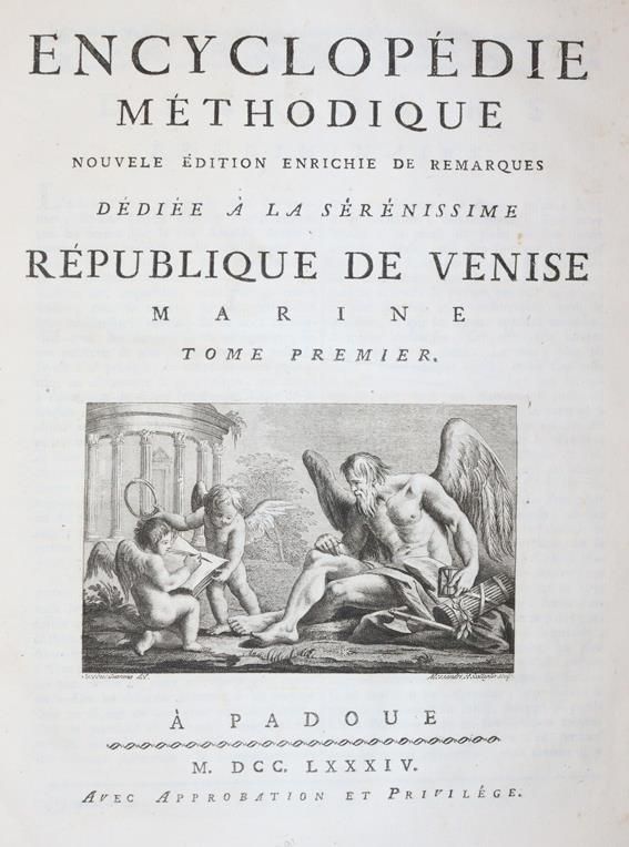 Große Abbildung Nr.1: 142-929 (Diderot,D. u. J.d'Alembert).: (Seewesen)
