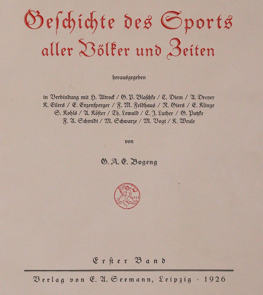 Große Abbildung Nr.1: 142-933 Riefenstahl,L.: (Sport, Olympiade)