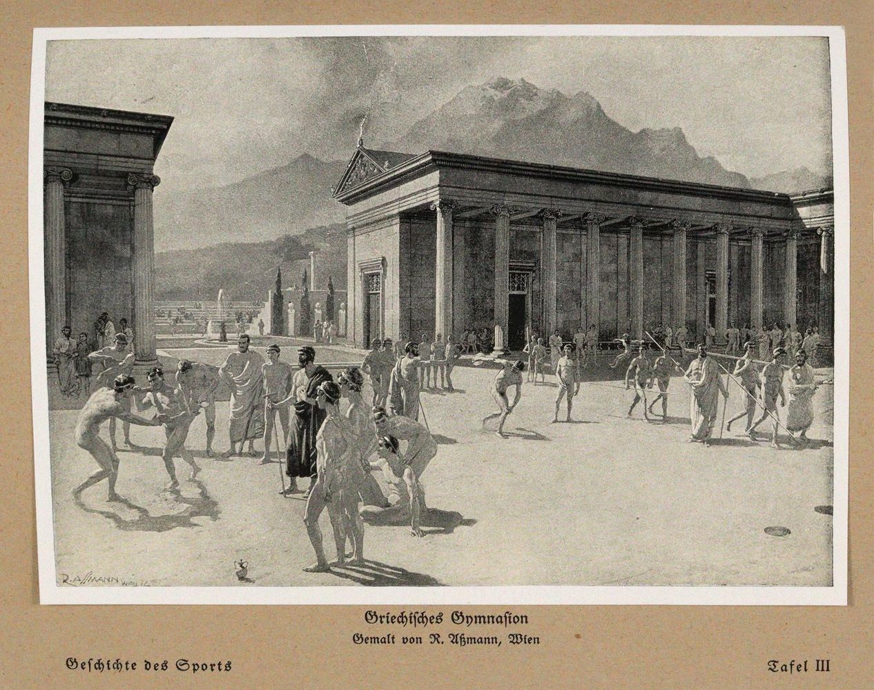 Große Abbildung Nr.5: 142-933 Riefenstahl,L.: (Sport, Olympiade)