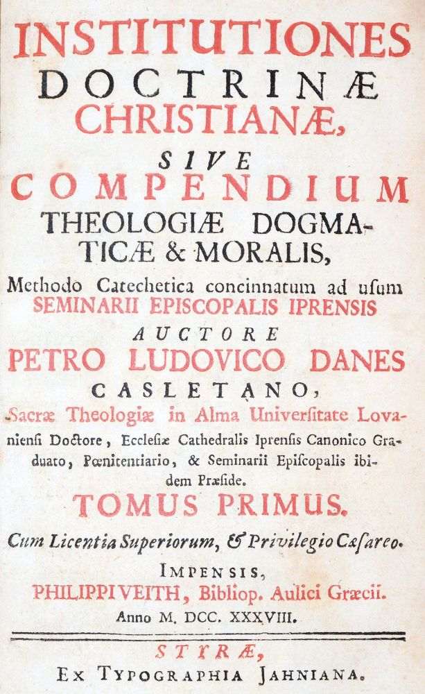 Große Abbildung Nr.1: 142-94 Danes,P.L.: (Alte Drucke, Handschriften und Theologie)