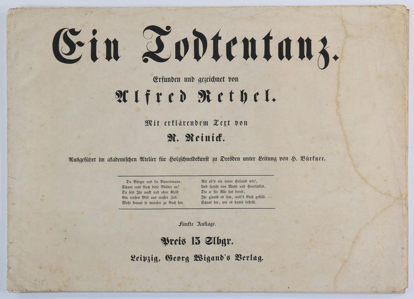 Große Abbildung Nr.4: 142-942 Rethel,A.: (Totentanz)