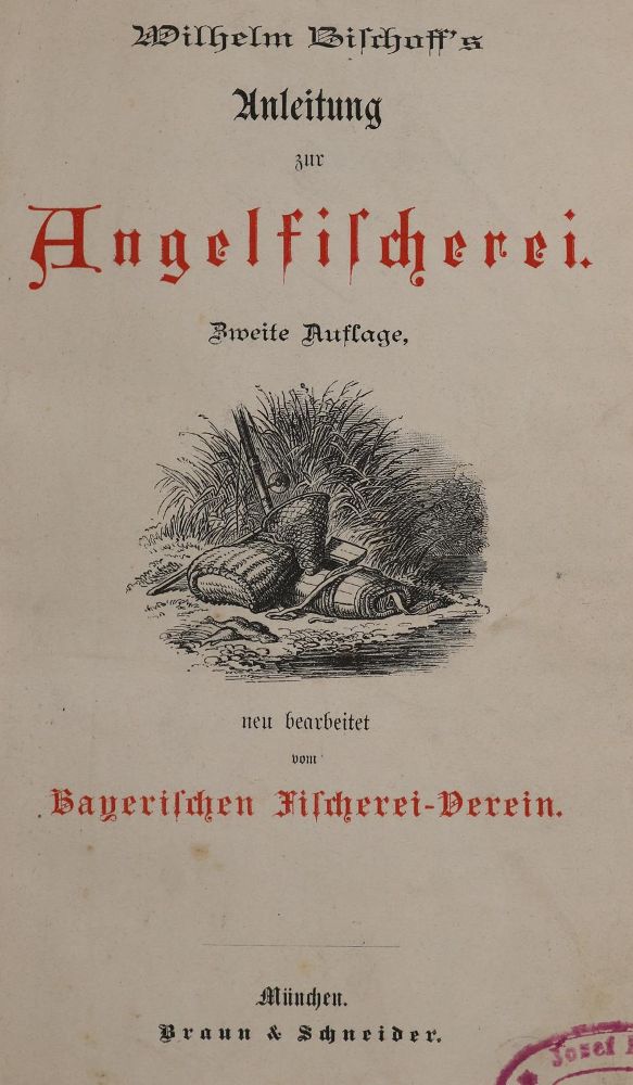Große Abbildung Nr.1: 142-955 Bischoff,W.: (Jagd, Angeln)