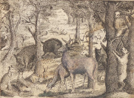 Große Abbildung Nr.2: 142-957 (Du Fouilloux,J.: (Jagd)