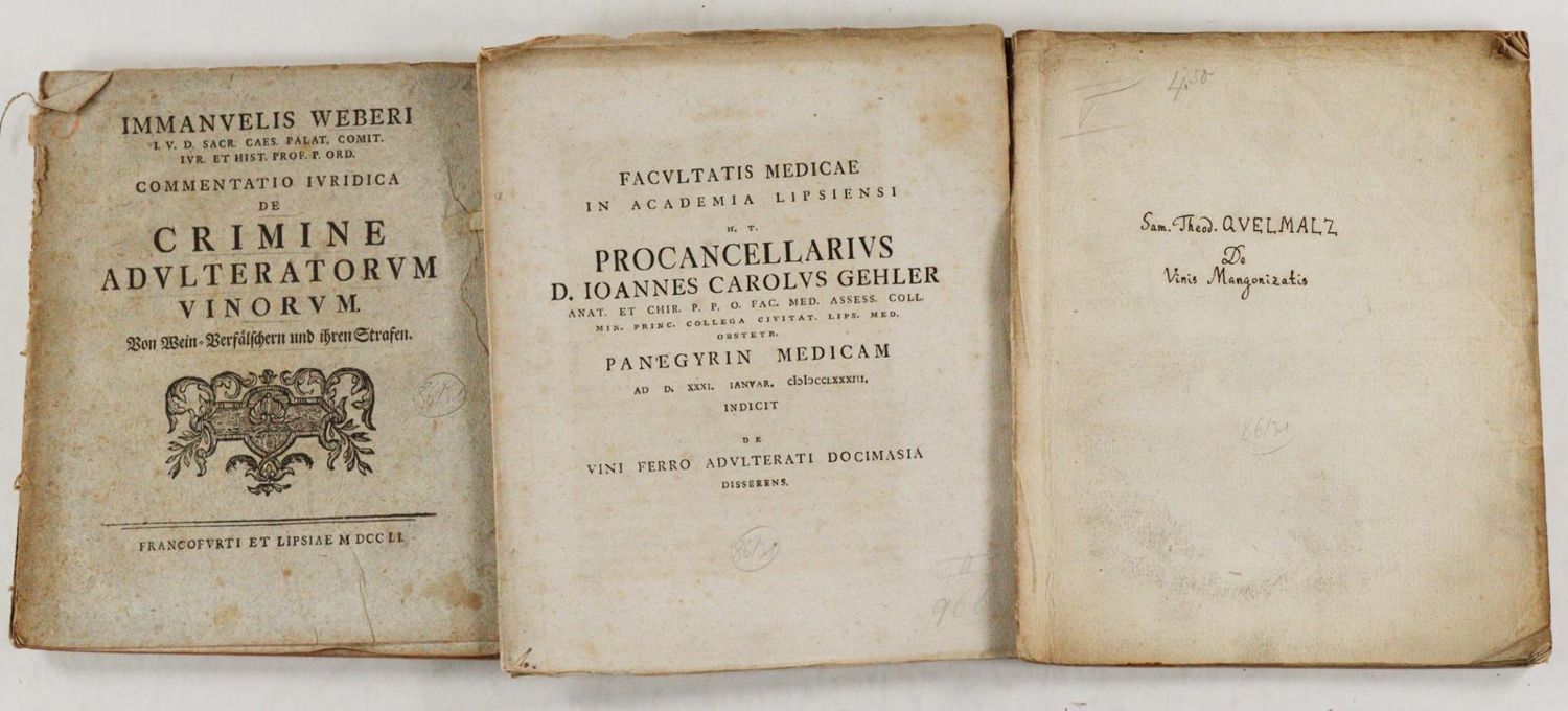 Große Abbildung Nr.2: 142-969 Dissertationen: (Küche und Haushalt, Getränke, Wein und Weinbau)