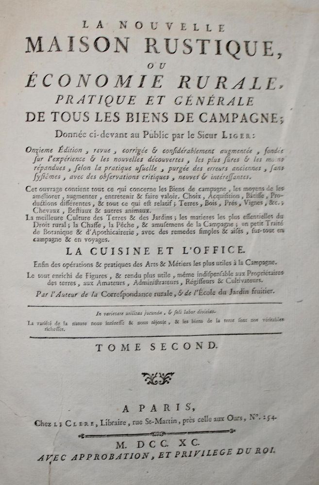 Große Abbildung Nr.2: 142-994 Liger,(L.).: (Land- und Forstwirtschaft)