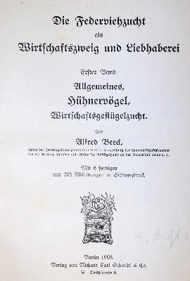 Bild Nr.1: 142-1004 Zander,K.: (Land- und Forstwirtschaft, Tierhaltung, Geflügel)