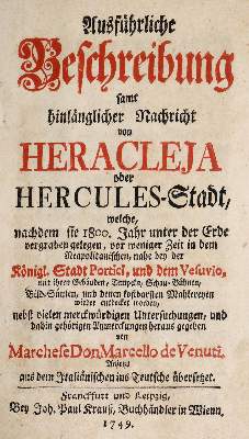 Bild Nr.1: 142-1016 Venuti,M.de.: (Archäologie)