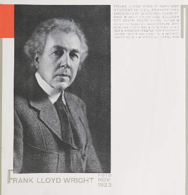 Bild Nr.1: 142-1022 Frank Lloyd Wright.: (Architektur)