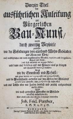 Bild Nr.1: 142-1029 Penther,J.F.: (Architektur)
