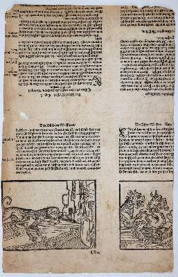 Bild Nr.2: 142-104 Einbandmakulatur.: (Alte Drucke, Handschriften und Theologie)