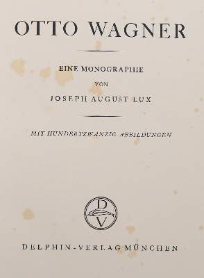 Bild Nr.1: 142-1066 Lux,J.A.: (Kunstwissenschaft)