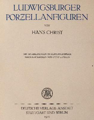 Bild Nr.1: 142-1085 Christ,H.: (Porzellan u. Keramik)