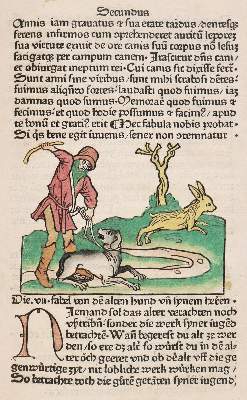 Bild Nr.1: 142-1130 Aesop.: (Faksimile)